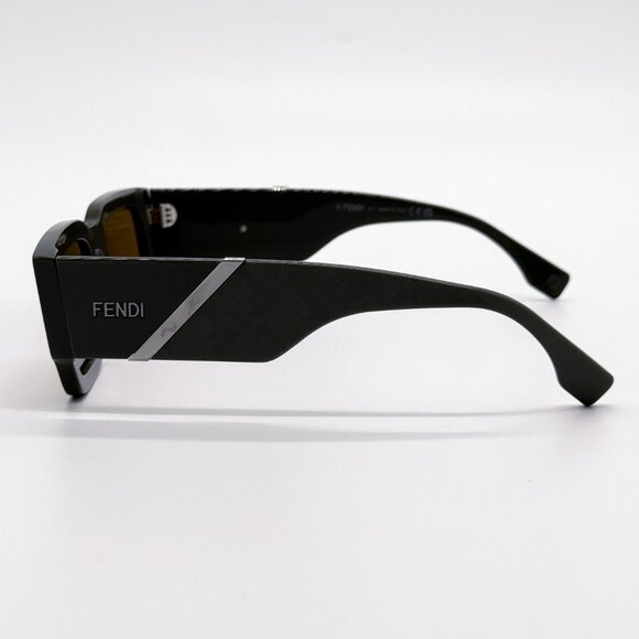 NEW FENDI FE40131I 20E SQUARE BROWN MEN SUNGLASSES FENDI - Picture 6 of 11